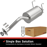 BRExhaust 93-95 Honda Civic Del Sol 1.5L Muffler Kit
