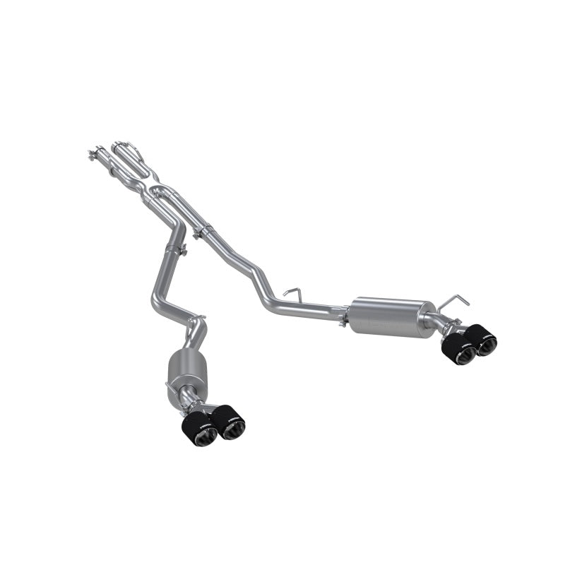 Yukon Axle-Back Exhaust with Polished Tips; Side Exit (07-14 5.3L Yukon Axle-Back Exhaust with Polished Tips; Side Exit (07-14 5.3L