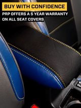 PRP 2013-2017 Subaru Crosstrek Center Console Cover - Black w/ Red Stitch