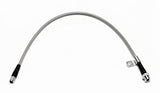 Wilwood flexline 24IN. OAL M10X1 to -3 W/BRACKET L/H