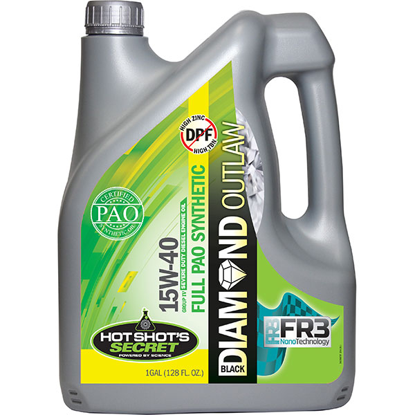 Hot Shot's Secret Black Diamond OUTLAW Engine Oil 15W40
