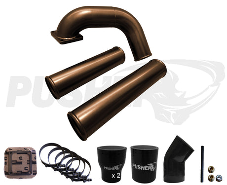 Pusher Pre And Post Intercooler Intake System For 1991 5 1993 Dodge Cummins 12v - 2