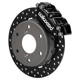 Wilwood 2024 Can Am Maverick Front Brake Kit 11.60in Drilled - Black