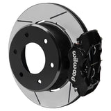 Wilwood 71-91 Chevy Blazer Forged Dynalite Rear Brake Kit w/ 12.19in Slotted Rotor - Black