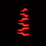 AlphaRex 14-21 Lexus GX470 Luxx-Series LED Tail Lights -Black