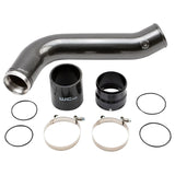 Wehrli 20-26 GM Duramax L5P Passenger Side 3.5in Intercooler Pipe - Bronze Chrome