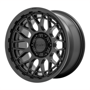 KMC KM722 Technic 17x8.5 Satin Black Wheel