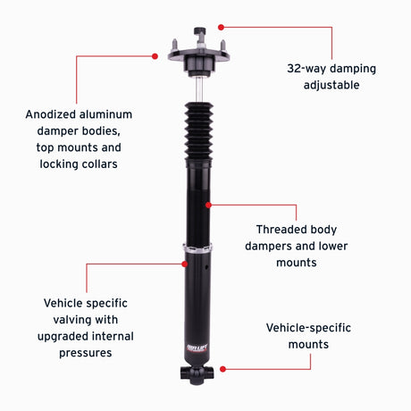 Air Lift Performance 2024 Lexus RC300/350 / 15-22 Lexus RC 350 / 13-21 Lexus GS 350 Rear Kit