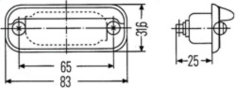 Hella Lamp K Sf 2Ka (MOQ 4)