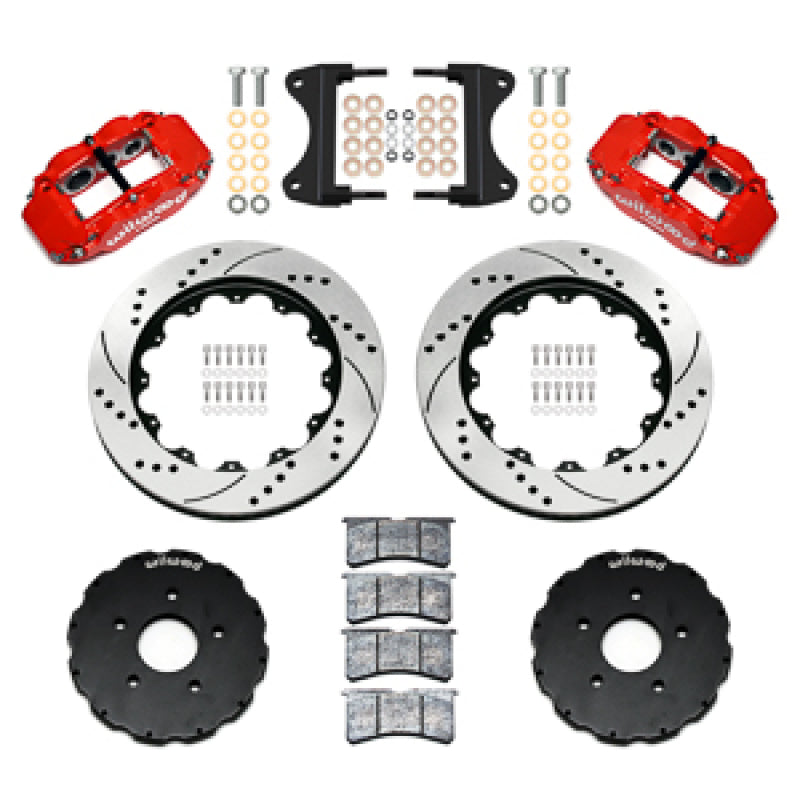 Wilwood kit front FNSL6R C7 vette 2014-UP 14.00 rotor SRP red