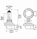 Hella Bulb H8 12V 35W Pgj191 T4 Sb