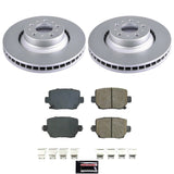 Power Stop 20-24 Tesla Y Rear Z17 Coated Brake Kit