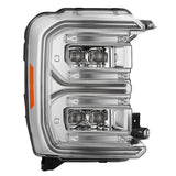 AlphaRex 2023 Ford F250-F450SD  Luxx Series LED Proj Hdlights/ Chrome Activation Lt/ Seq Signal/DRL