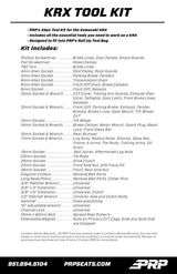 PRP Kawasaki KRX Roll Up Tool Bag w/ 35pc Tool Kit