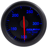 Autometer Airdrive 2-1/6in Oil Temp Gauge 100-300 Degrees F - Black