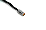 DV8 Offroad 60 AMP Universal Wire Harness w/ Switch & DTP Connector - 15ft