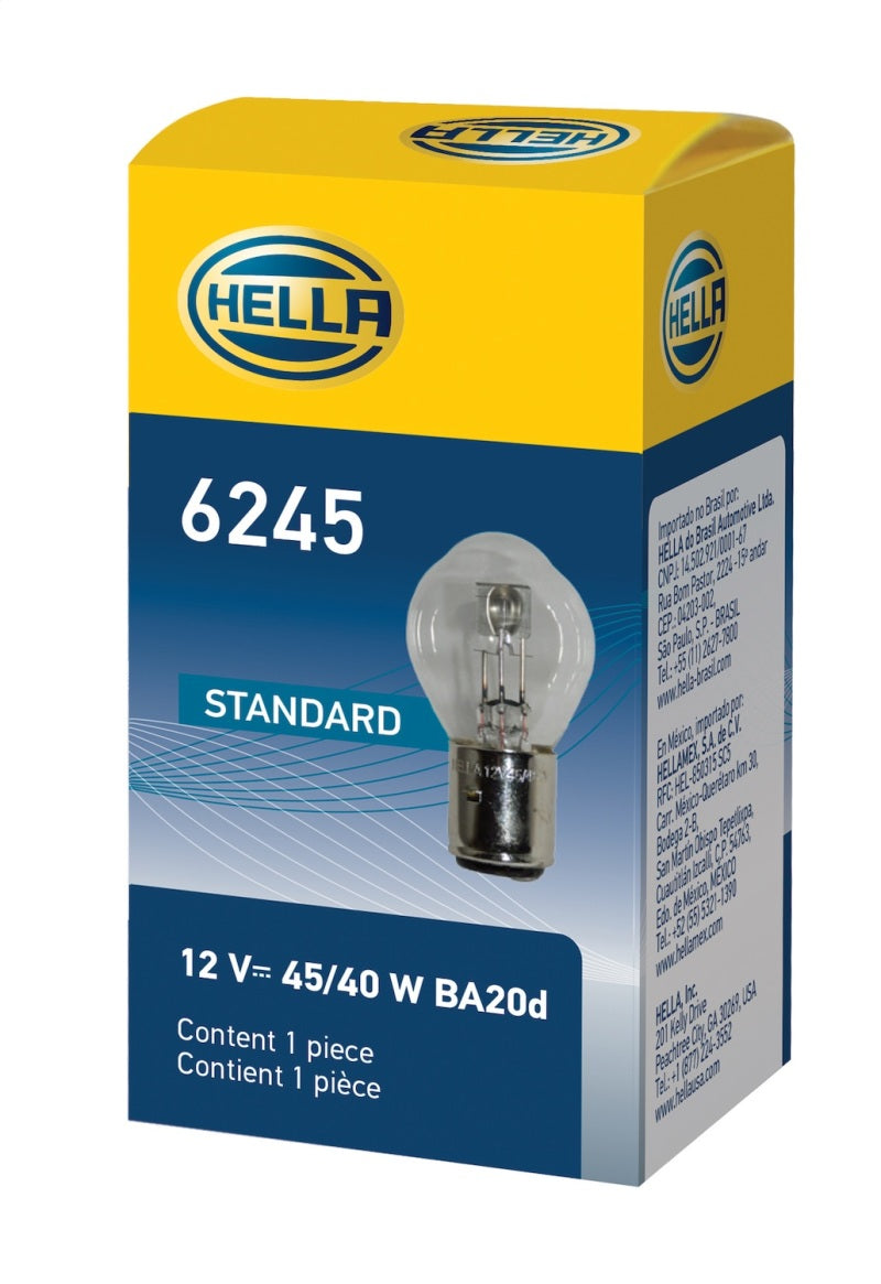 Hella Bulb 6245 12V 45/40W Ba20D B11 S2