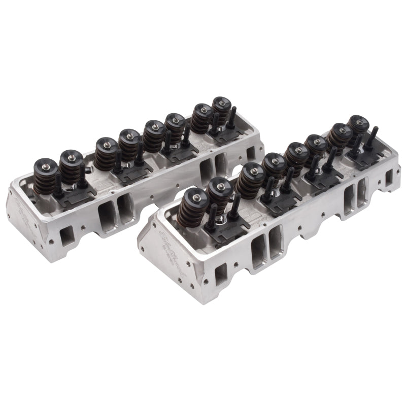 Edelbrock Cylinder Head E-Series E-210 SB Chevrolet (Complete Pair)