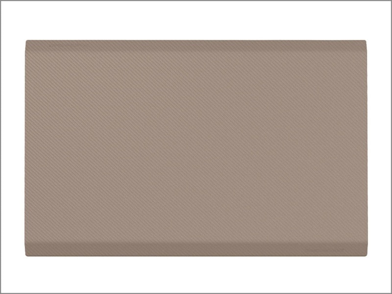 WeatherTech Comfort Mat Connect Middle Mat 24 x 36in. Carbon Fiber - Tan
