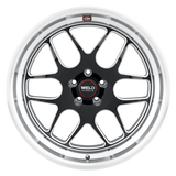 Weld Racing Solana 20x9 / 5x114.3 BP / ET42 / 6.1 BS Gloss BLK MIL DIA 72.56