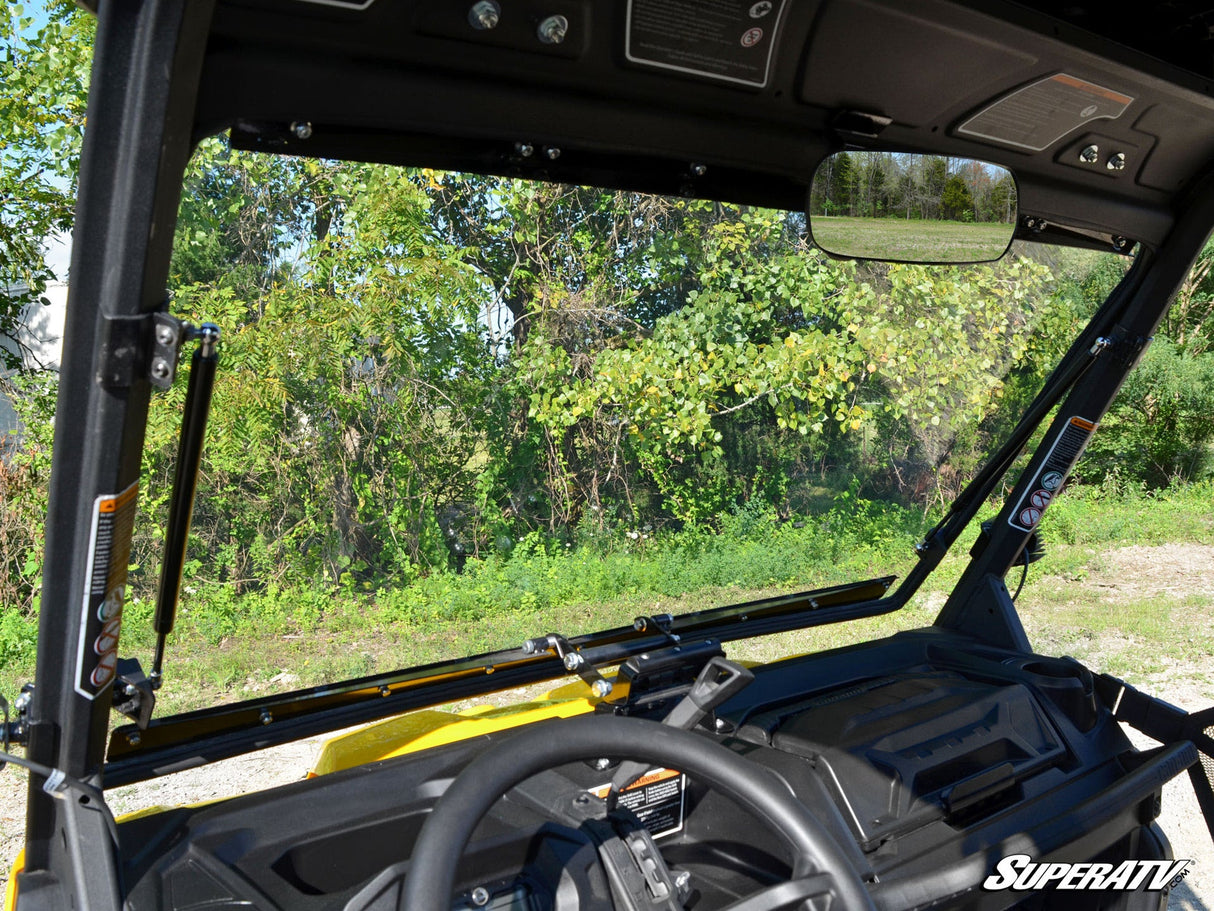 SuperATV Can-Am Defender Scratch Resistant Flip Windshield