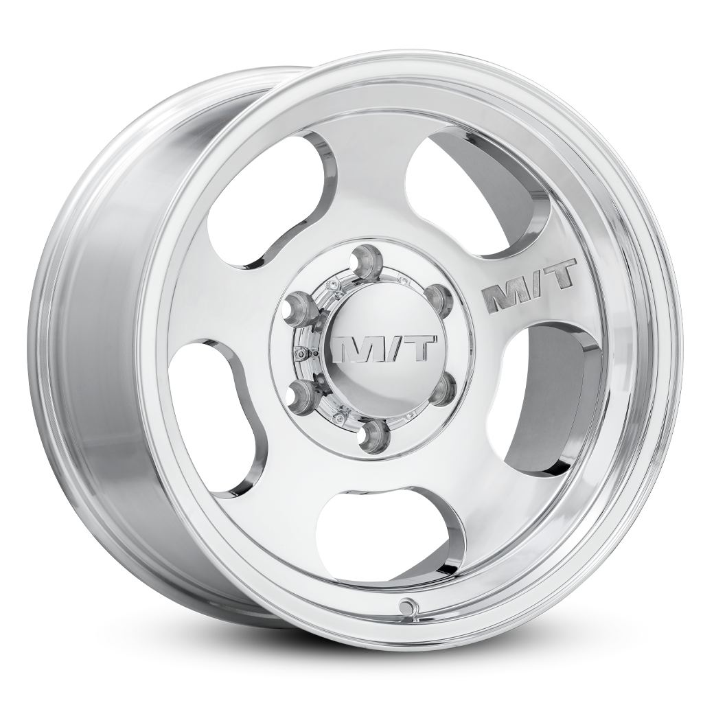 Mickey Thompson Canyon 17x12in - 6x5.5 BP - 3.60in BS - Polished Wheel