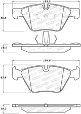 StopTech Street Brake Pads - Front