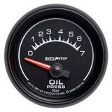 Autometer ES 52.4mm 0-7 Bar Oil Pressure SSE Gauge