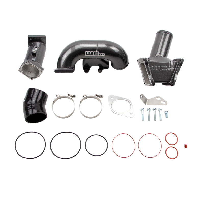 Wehrli 2007.5-10 Chevrolet Duramax LMM 3in. Y-Bridge Kit - Bengal Red