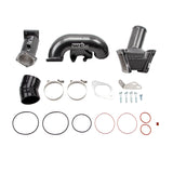 Wehrli 2007.5-2010 LMM Duramax High Flow 3in Y-Bridge Kit - Cat Yellow