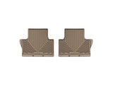 WeatherTech 07+ Volvo S80 Rear Rubber Mats - Tan