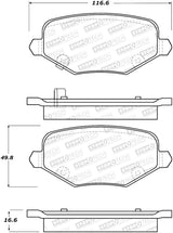 StopTech Street Brake Pads - Front