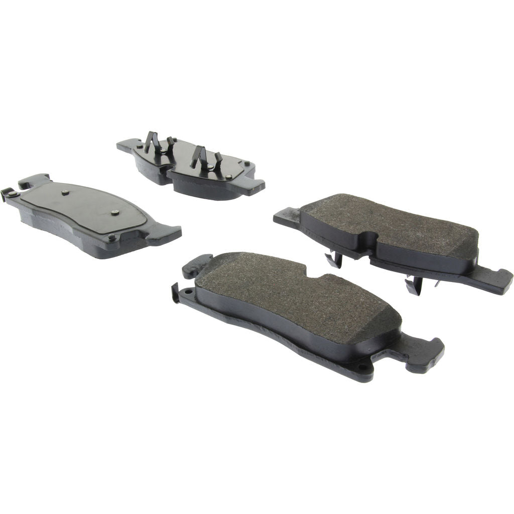 Centric 2013+ Dodge Durango Premium Semi-Metallic Front Brake Pads w/ Shims and Hardware