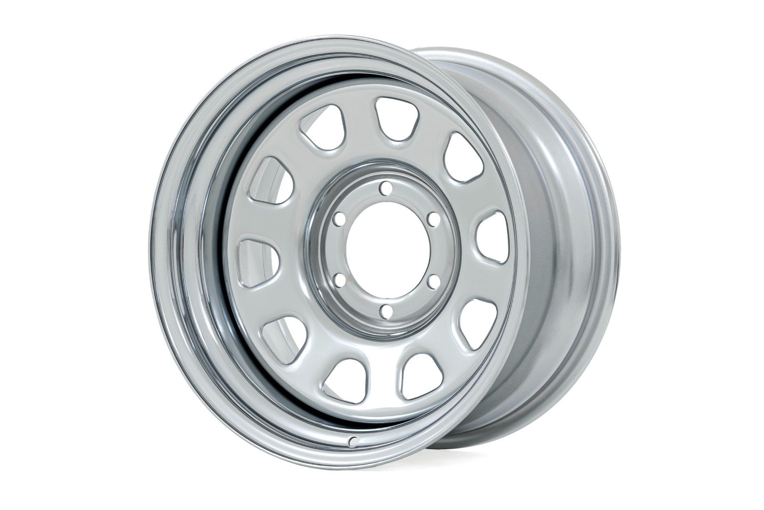 Steel Wheel | Chrome | 16x8 | 5x4.5 | 3.30 Bore | -6