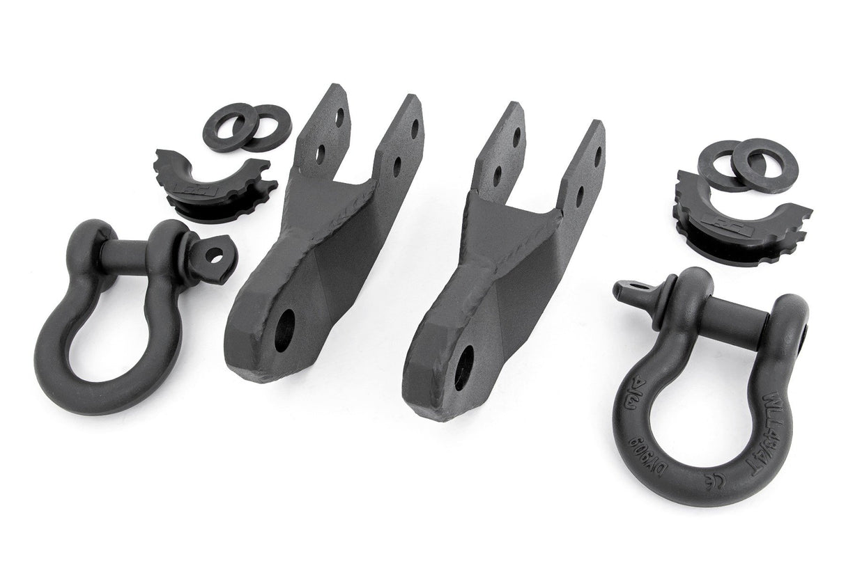 Tow Hook to Shackle Bracket | D-Ring Combo | Chevy Colorado 2WD/4WD (15-22)