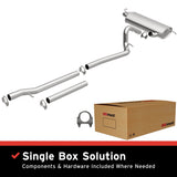 MagnaFlow BRE Exhaust Kit 07-11 Jeep Wrangler 3.8L