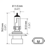 Hella Bulb 9006Xs 12V 55W Xen Pure Ylw Xy (2)