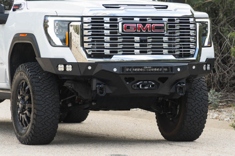 DV8 Offroad 24-26 GMC Sierra 2500/3500 Spec Series Front Bumper w/ Winch