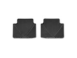 WeatherTech 08-12 Honda Accord Rear Rubber Mats - Black