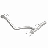 BRExhaust 20-25 Jeep Gladiator 3.6L Direct-Fit Replacement Front Pipe Kit