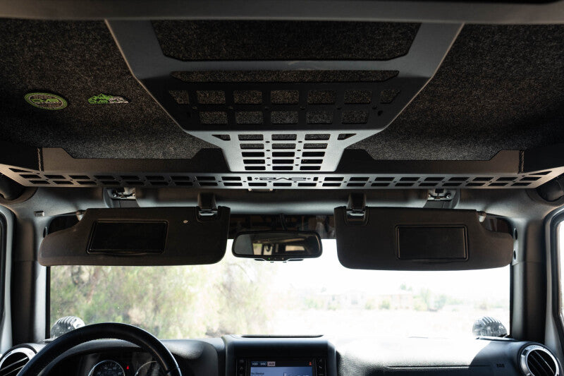 DV8 07-18 Jeep Wrangler JK Overhead Molle Panel