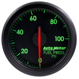 Autometer Airdrive 2-1/6in Fuel Pressure Gauge 0-100 PSI - Black