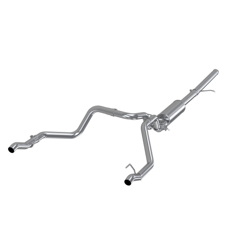 MBRP 2019 Chevrolet Silverado 1500 4.3L/5.3L 2.5in Cat Back Dual Rear Exit - Aluminized