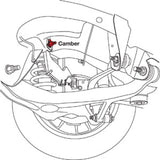 SPC Performance 07-17 GMC Acadia Rear Camber Adjustment Kit w/ xAxis