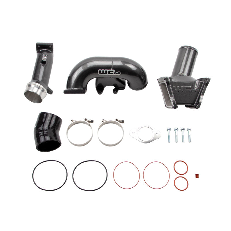 Wehrli 2006-2007 LBZ Duramax High Flow 3in Y-Bridge Kit - Bengal Red