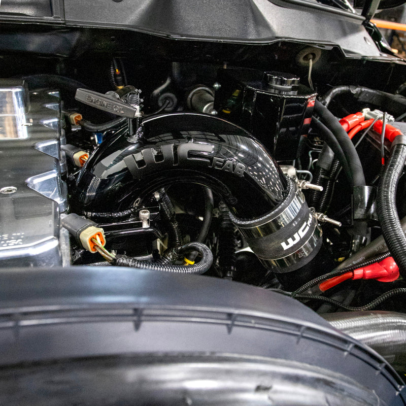 Wehrli 03-09 Dodge 5.9L/6.7L Cummins (Non-Twin CP3) Upper Coolant Pipe - Deore Gold