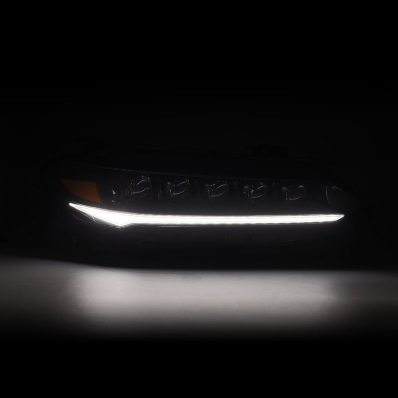 AlphaRex 22-25 Honda Civic NOVA LED Headlights - Alpha Black