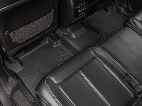 WeatherTech 21-23 Jeep Grand Cherokee L (WL) 2nd Row Bench Seating Rear FloorLiner - Black