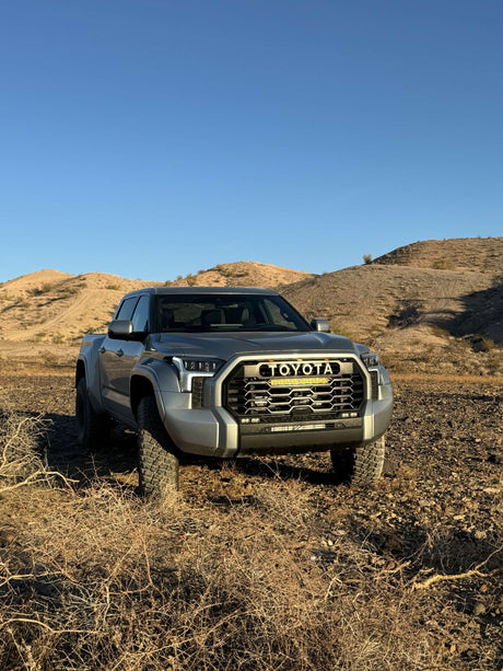 Camburg 22-25 Toyota Tundra 2WD/4WD Blue KINETIK Uniball Trail Series Long Travel Kit w/ Billet UCA