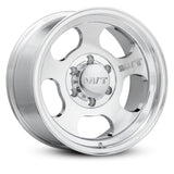 Mickey Thompson Canyon Polished Wheel - 17X9 8X170 BP 5in BS 0 Offset 125.2mm Bore - 274641